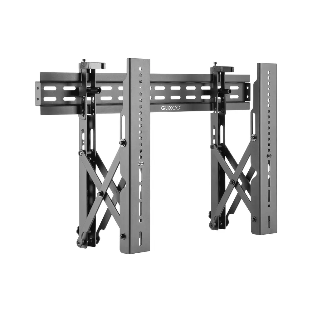 Rack Videowall para Monitor de 32 hasta 75 pulgadas, instalado en pared